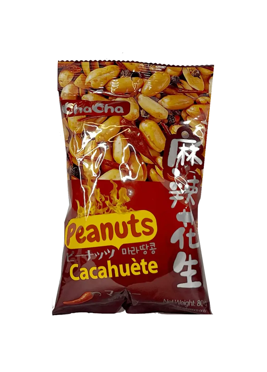 Jordnötter Spicy Smak 80g Cha Cha Kina