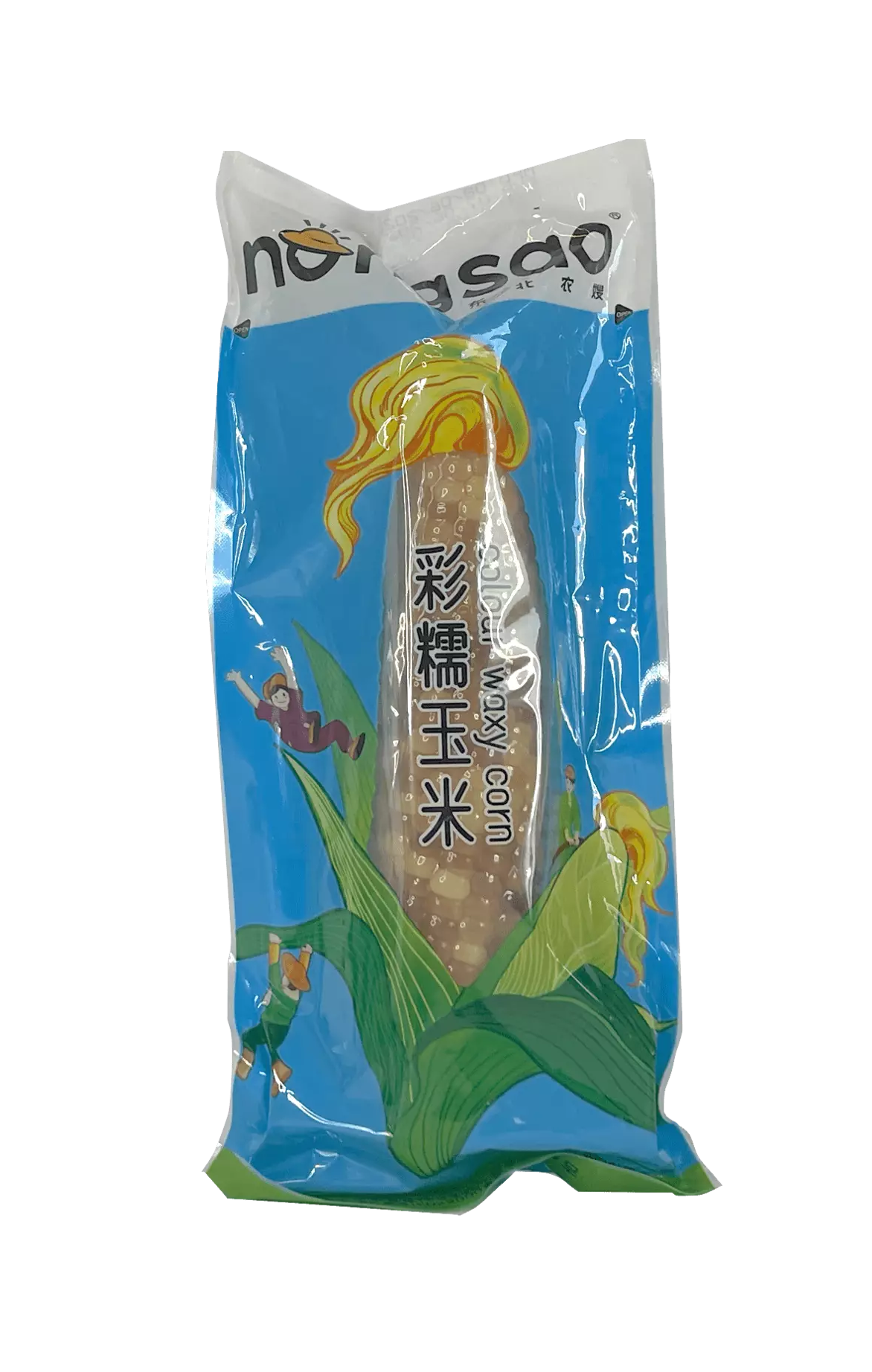 Wax corn ( Raibow ) in Vacuum bag 200g Cai Se, Nong Sao China