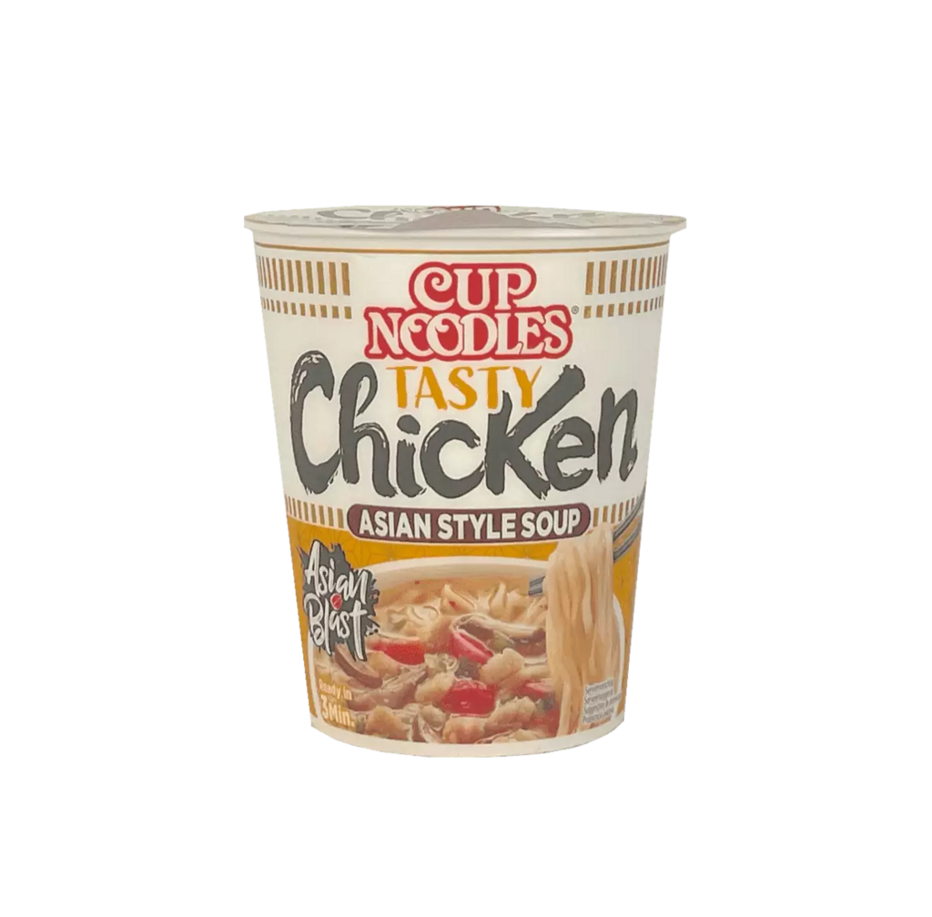 Cup Noodles With Tasty Chicken Flavour 63g Nissin Hong Kong
