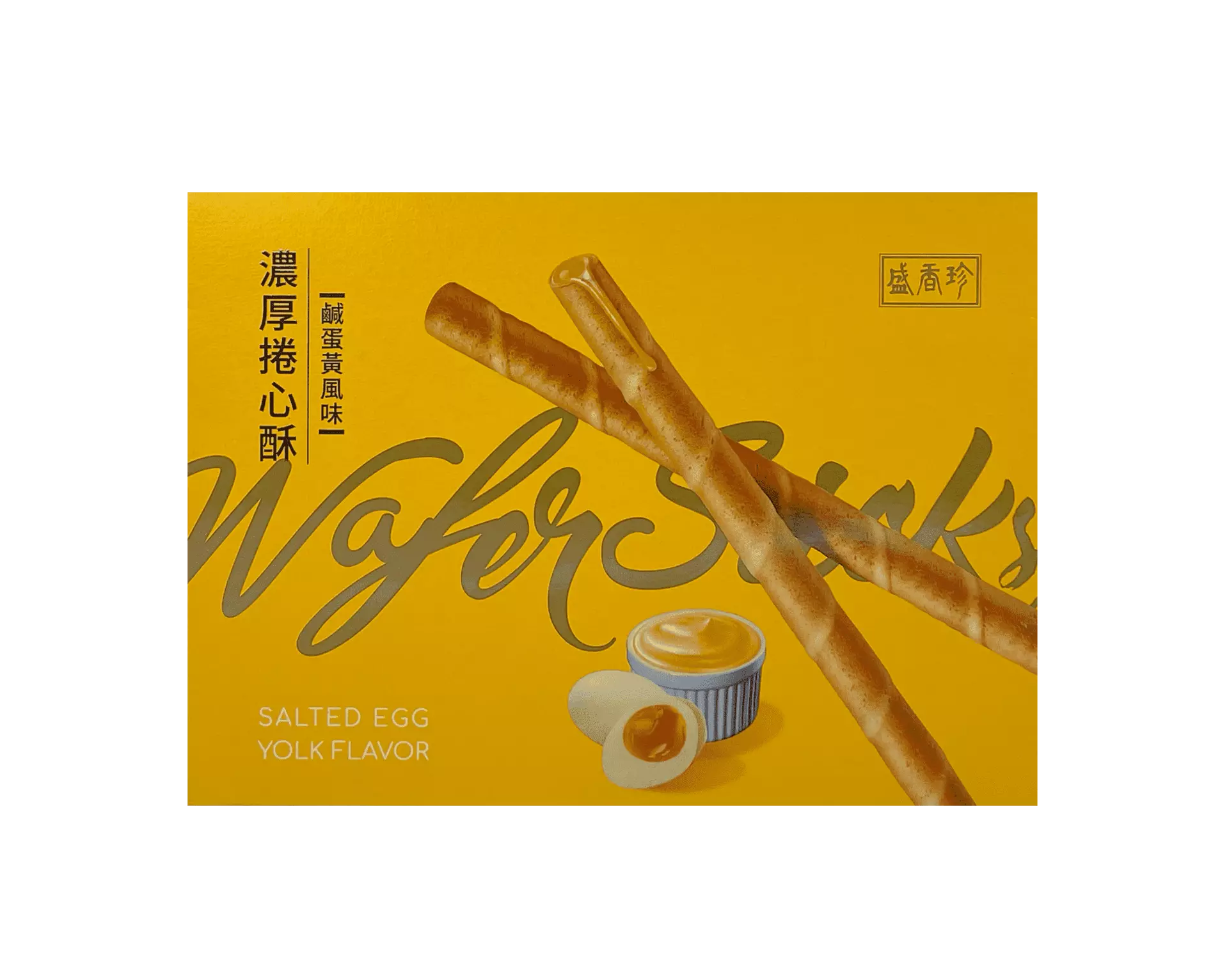 Wafer Sticks Salt Äggula Smak 135g Triko Taiwan