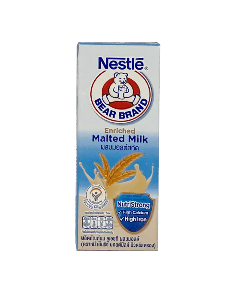 Dryck Malted Mjölk 180ml Bear Thailand