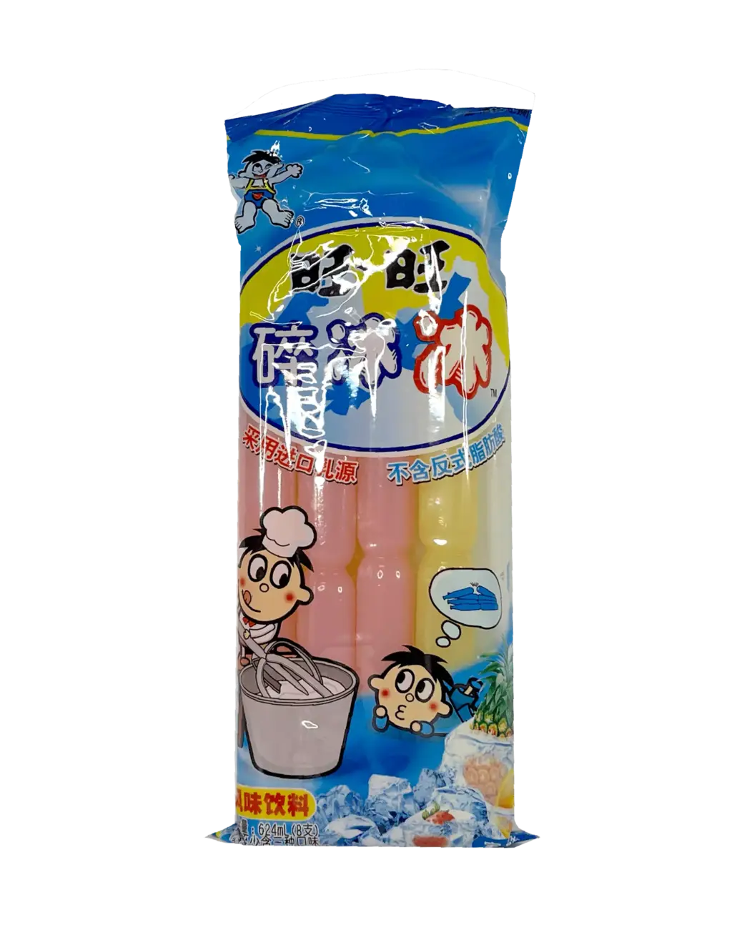 Krossglass Blandad fruktsmak 78mlx8st/pack Want Want Kina