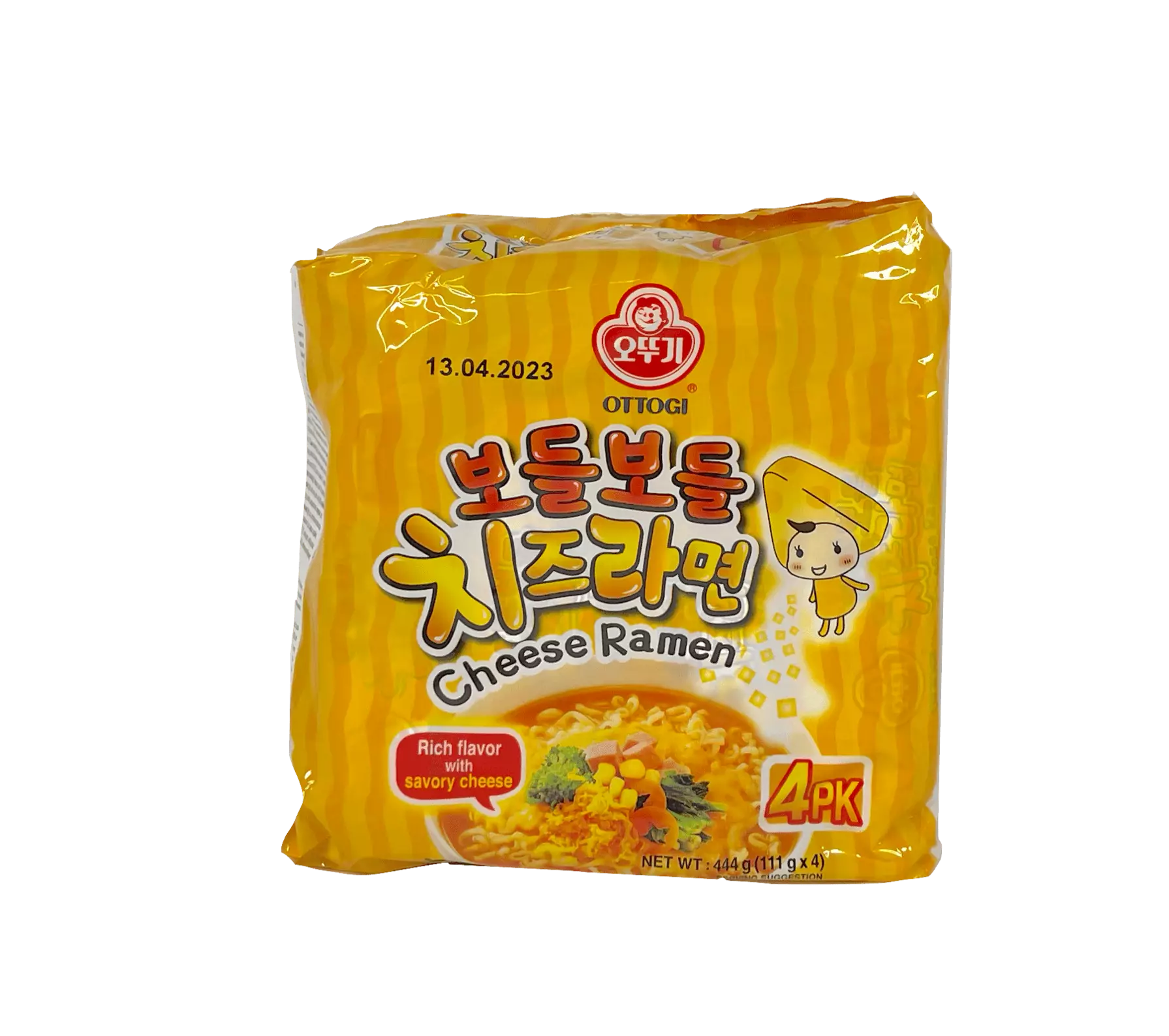 Cheese Ramen 111gx4st/Bag Bodle Bodle Ottogi Korea