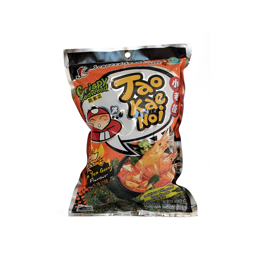 泰式 酸辣/冬阴功 口味 脆紫菜 32g 小老板