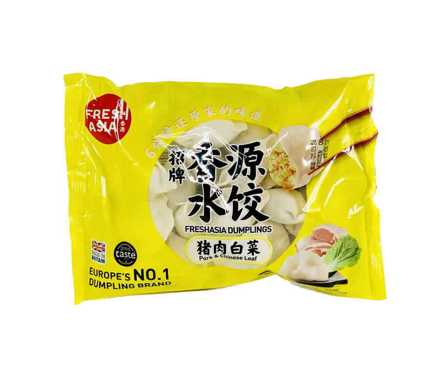 Dumpling Fläsk/Kål Fryst 400g Freshasia Foods UK