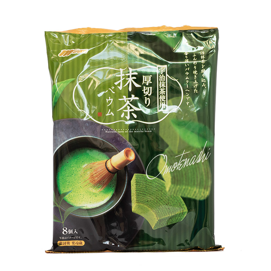 蛋糕 抹茶味 220g Baumkuchen Japan