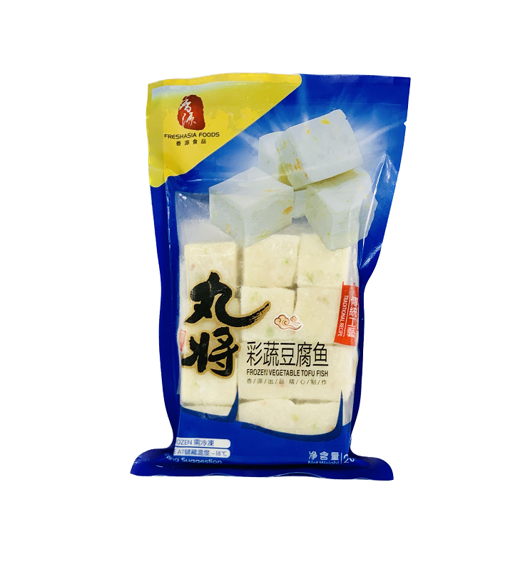 Vegetable Tofu Fish Fryst 200g WJ Freshasia Kina