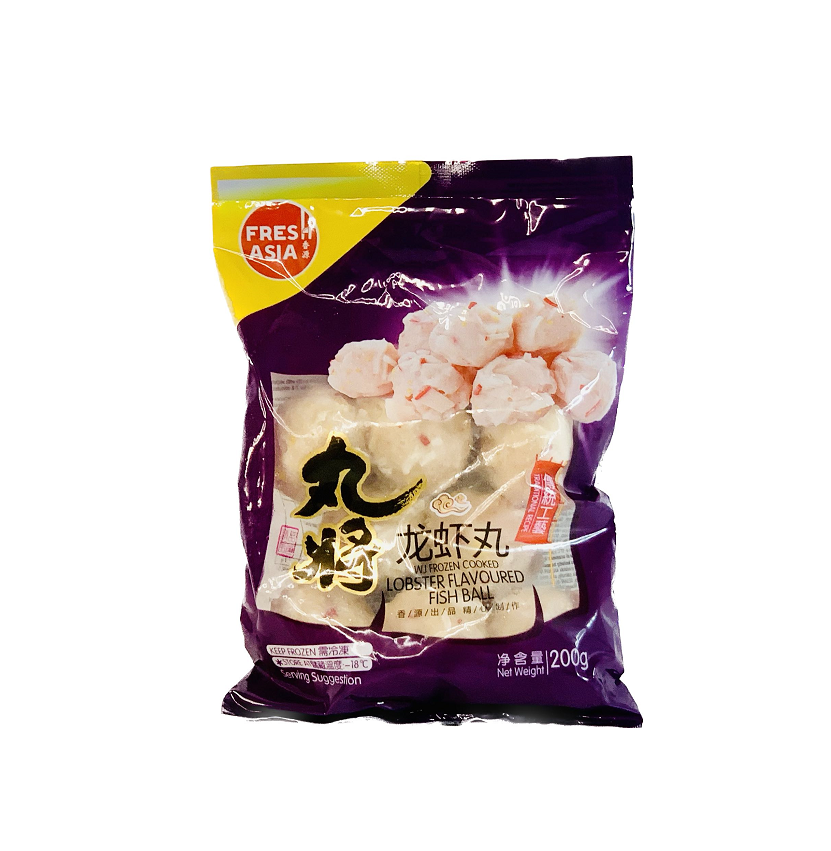Lobster Flavored Ball Frozen 200g WJ Freshasia Thailand