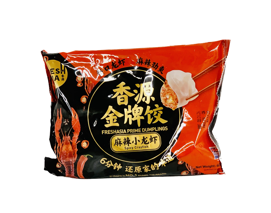 Dumplings Spicy Crayfish Frozen 400g Freshasia Netherlands