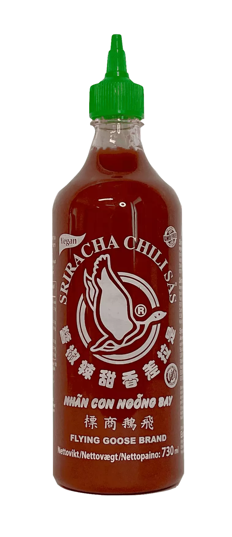 Sriracha Chilisås 730ml Flying Goose Brand Thailand