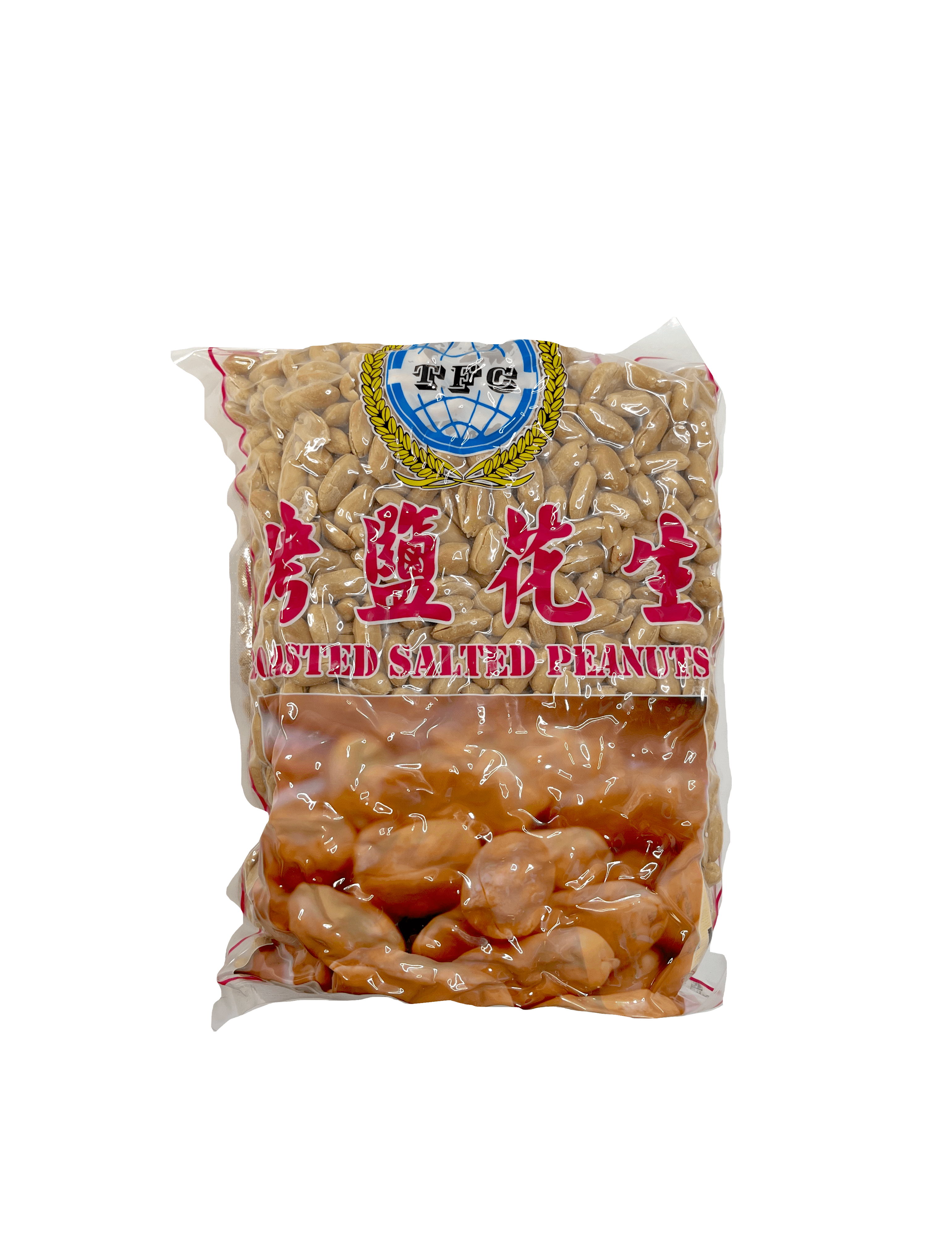 Roasted Peanuts Salted 1kg TFC China, price calculated per bag