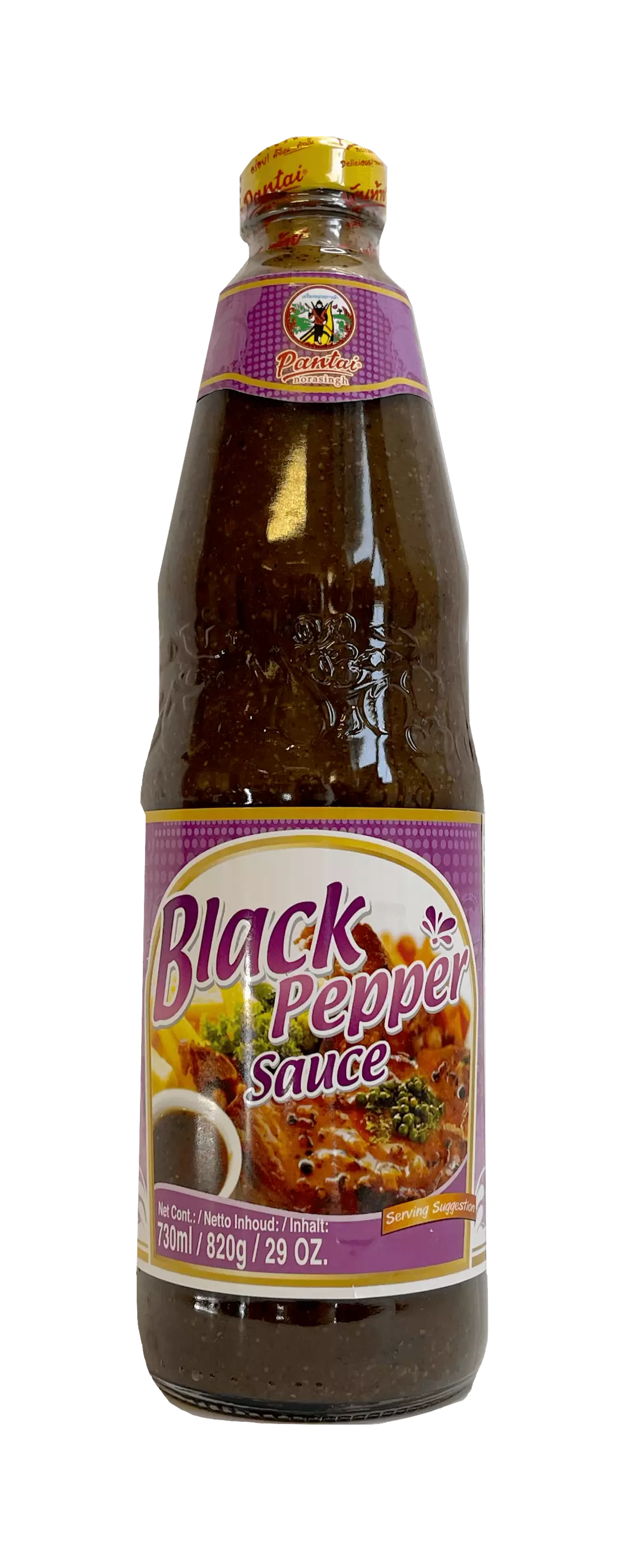 Black Pepper Sauce 730ml Pantai Norasingh Thailand