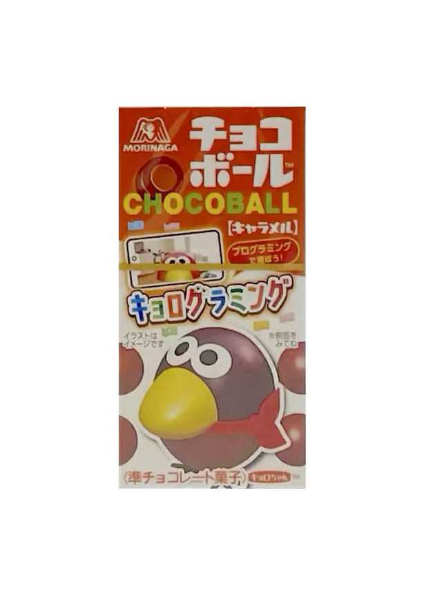 Chocoball Med Karamellsmak 28g Morinaga Japan