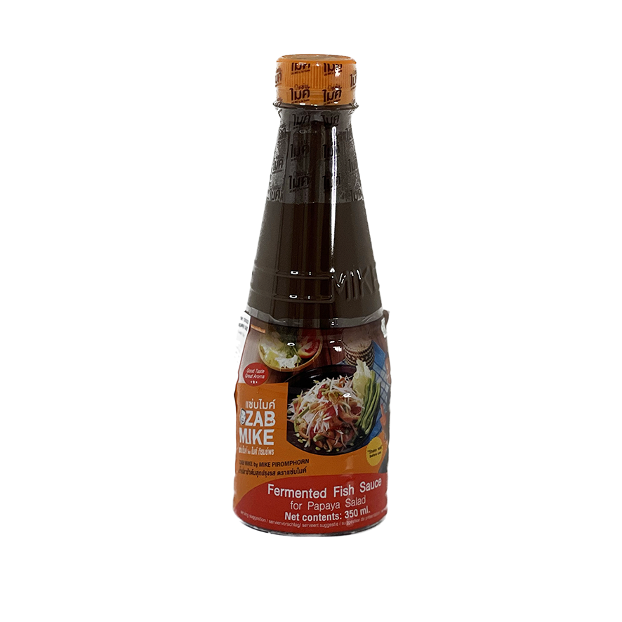 Fermented Fish Sauce ZAB 350ml Zab Mike Thailand