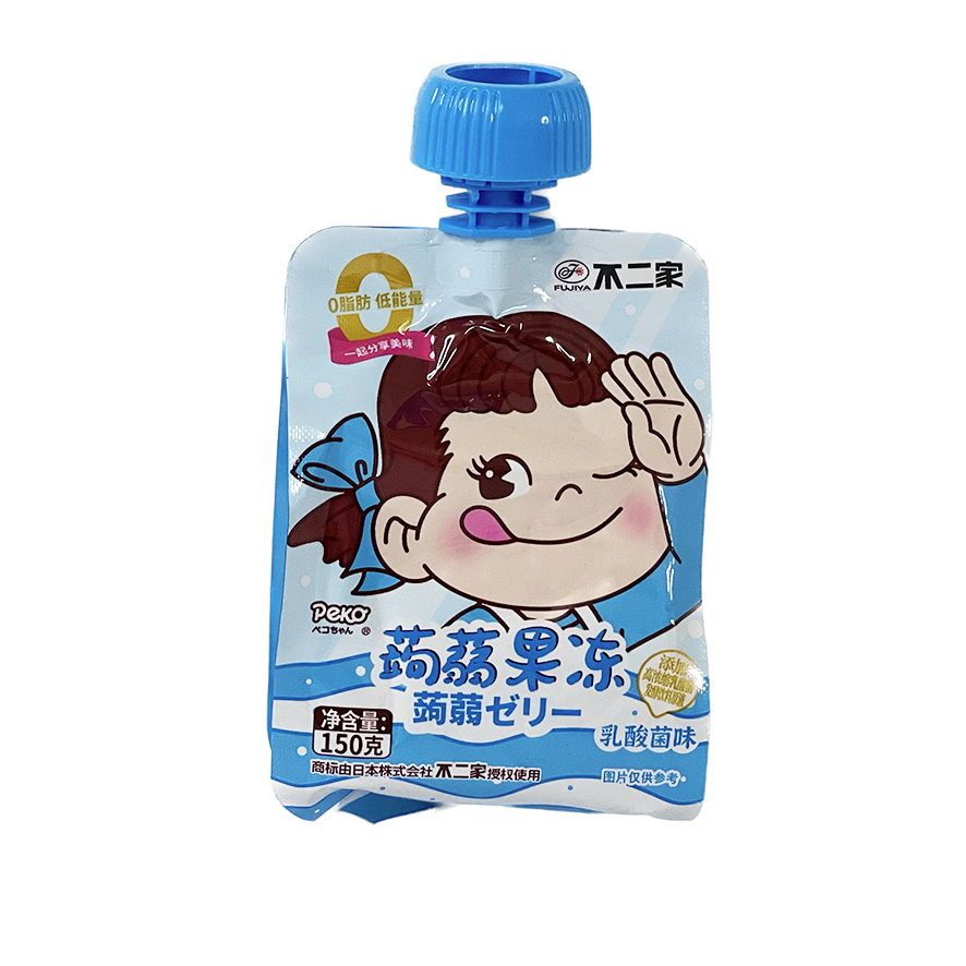 Fruit Jelly Med Yoghurt Smak 150g Fujiya Kina