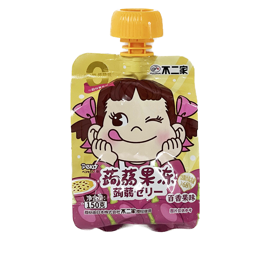 Fruit Jelly Med Passionsfrukt Smak 150g Fujiya Kina
