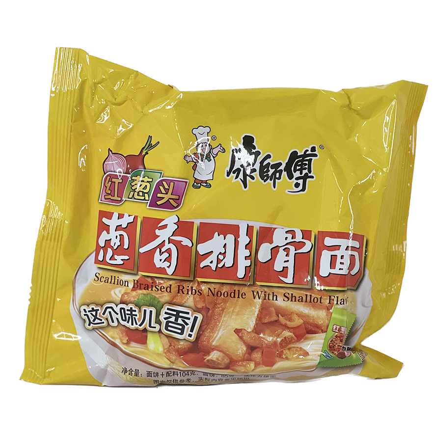 葱香排骨味方便面  109g 康师傅 中国