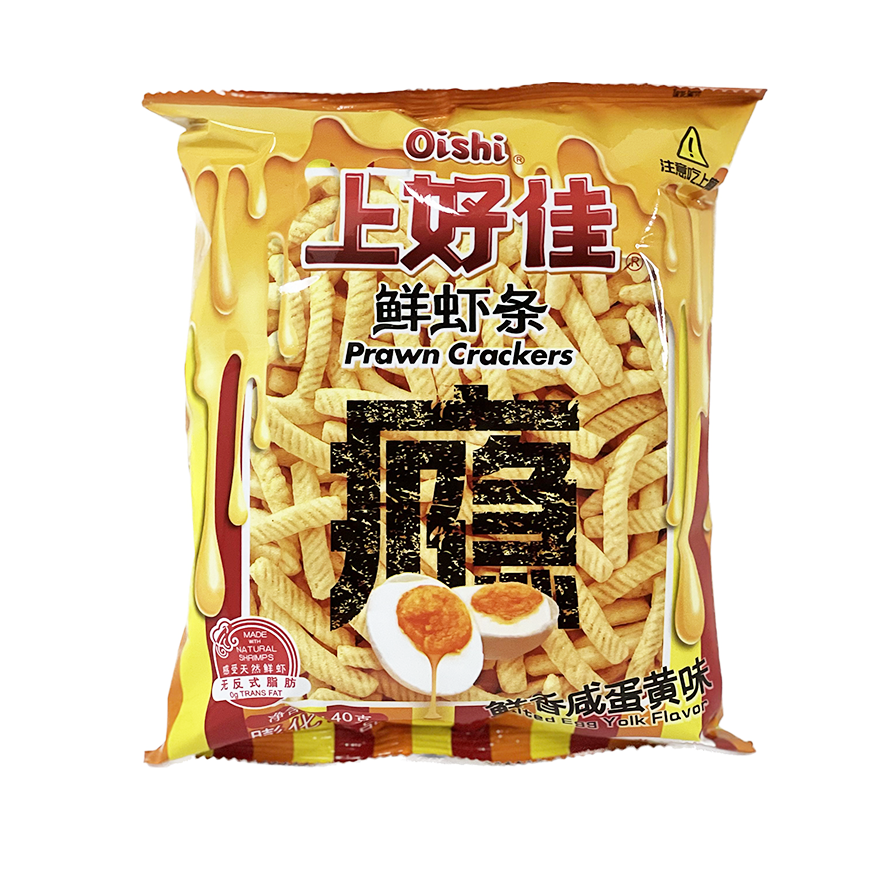 Snacks Stick With Salted Duck Egg Flavor 40g Oishi-Shang Hao Jia China