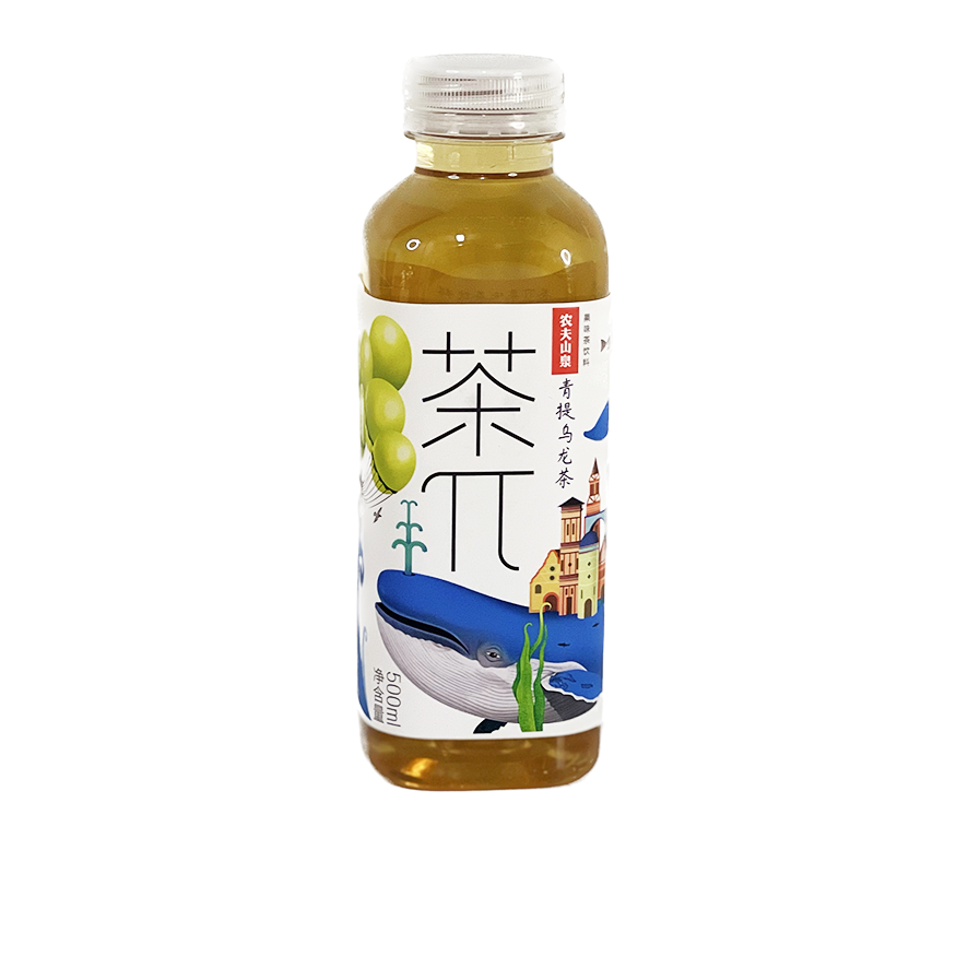 Grön druva Oolong Tea 500ml NFS Kina