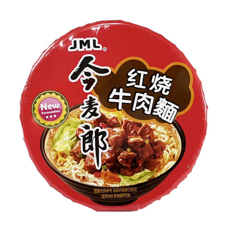 Snabbnudlar Bowl Stew Beef Smak 104g JML Kina