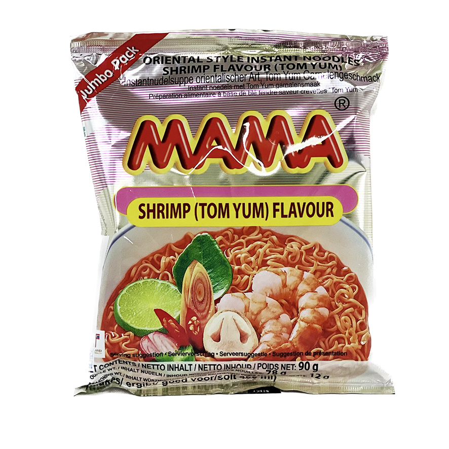 Instant Noodles Shrimp Tom Yum Flavor 90g Mama Thailand