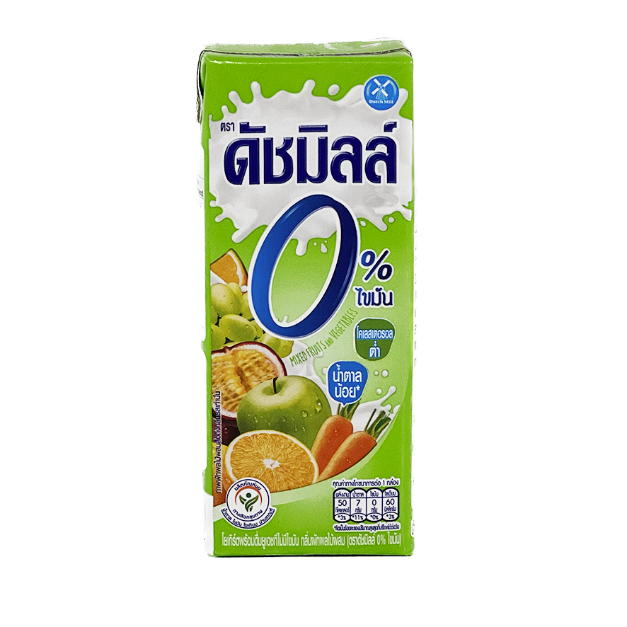 Bäst Före:2023.03.07 Dryck Fruktmix Lätt Socker 180ml Dutch Mill Thailand