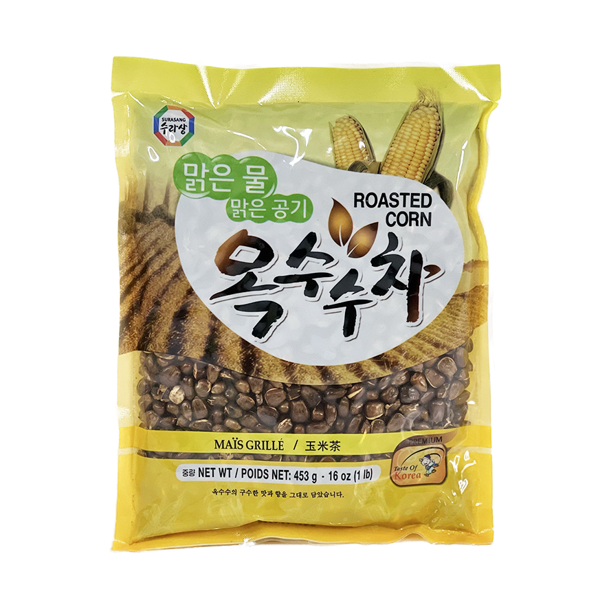 Rostad majs för dryck 453g Surasang Korea