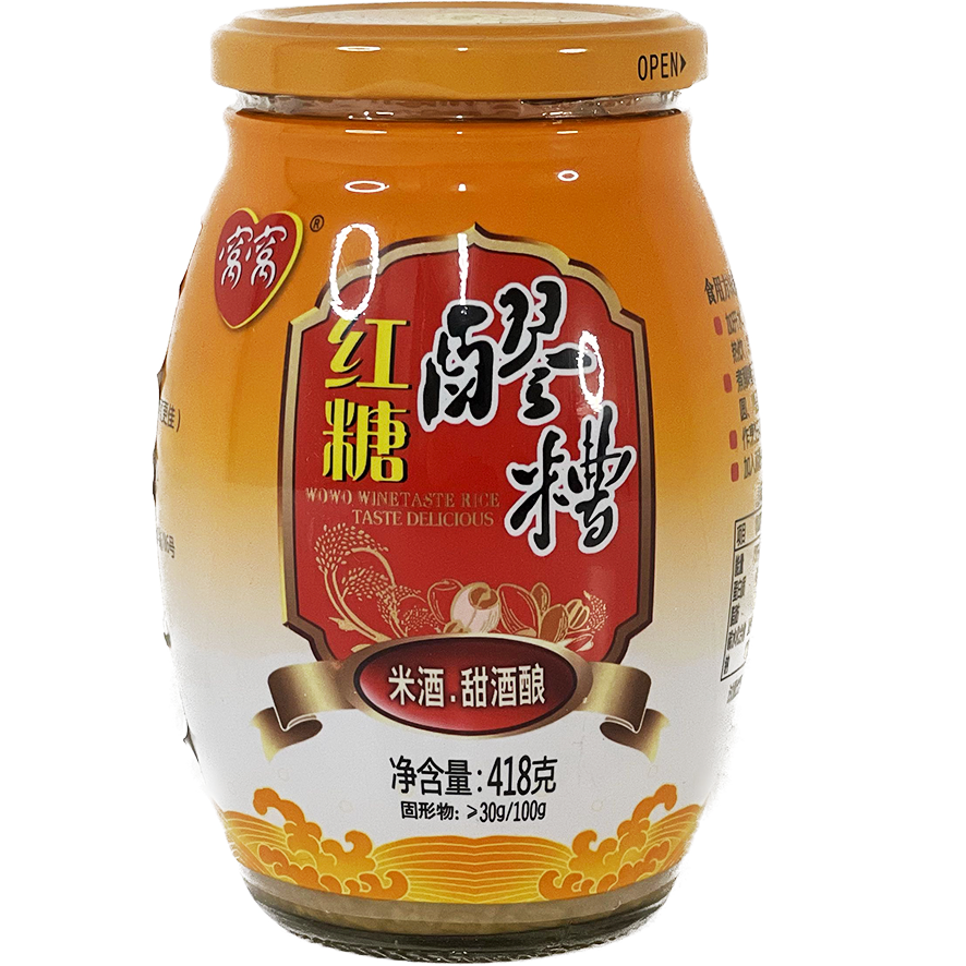 Fermenterad Rissoppa Med Brunt Socker 418g Wow Kina