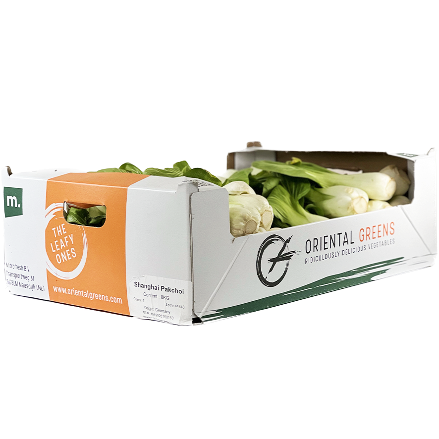 Bok Choy (Pak Choi) Green Stem about 7,5-8kg/Krt Spain