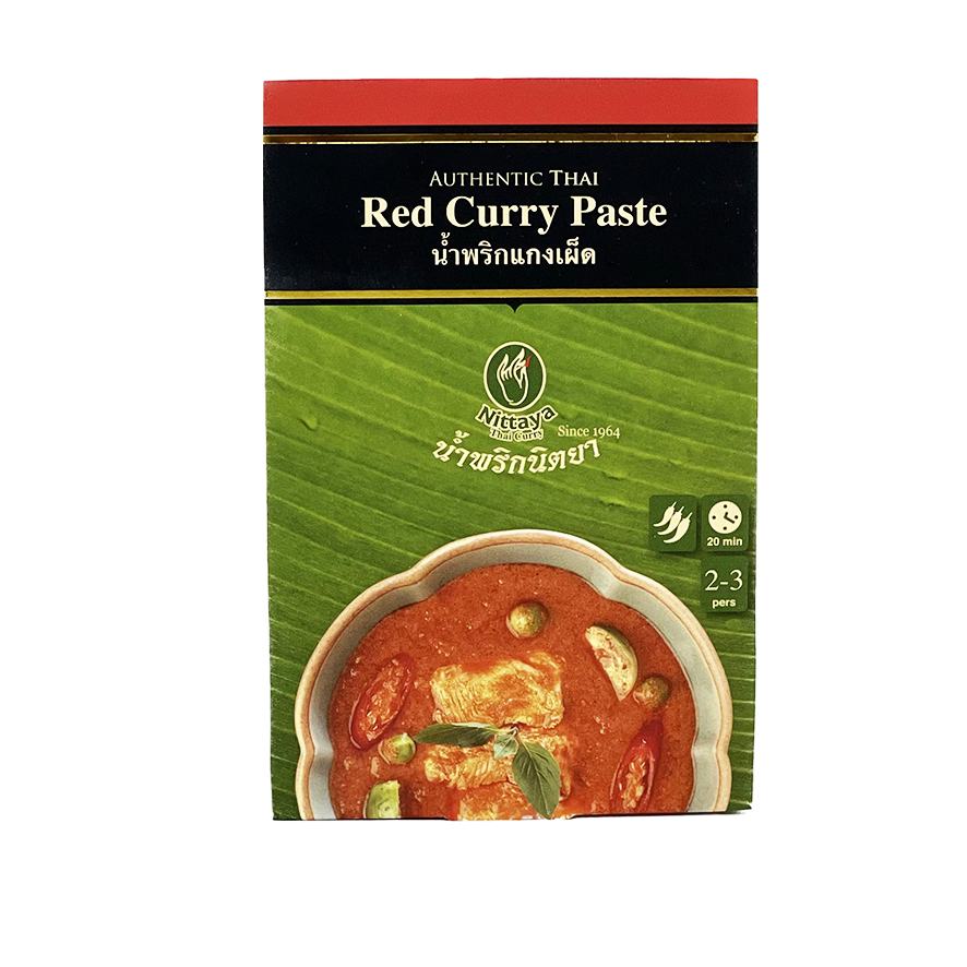 Red Curry Paste 50g Nittaya Thailand
