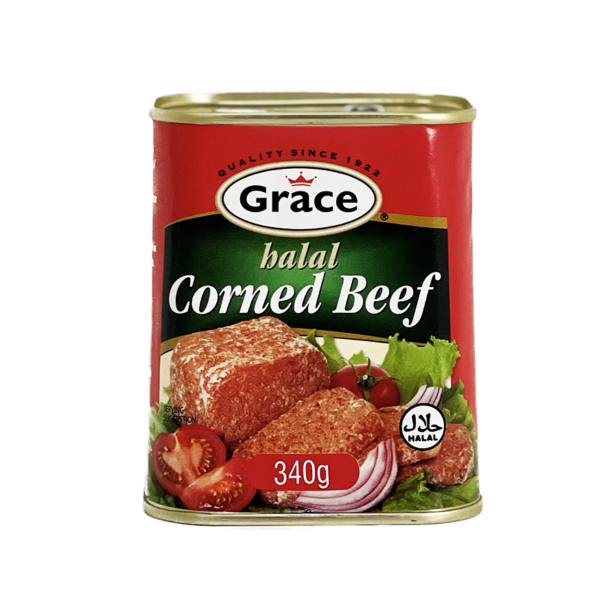 Corned Beef (Halal) 340g Grace Frankrike
