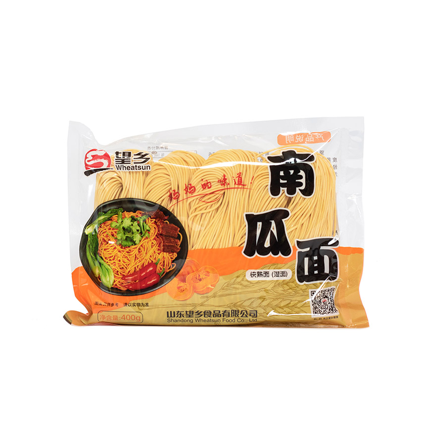 Noodles Pumpkin Fresh 400g Wheatsun China
