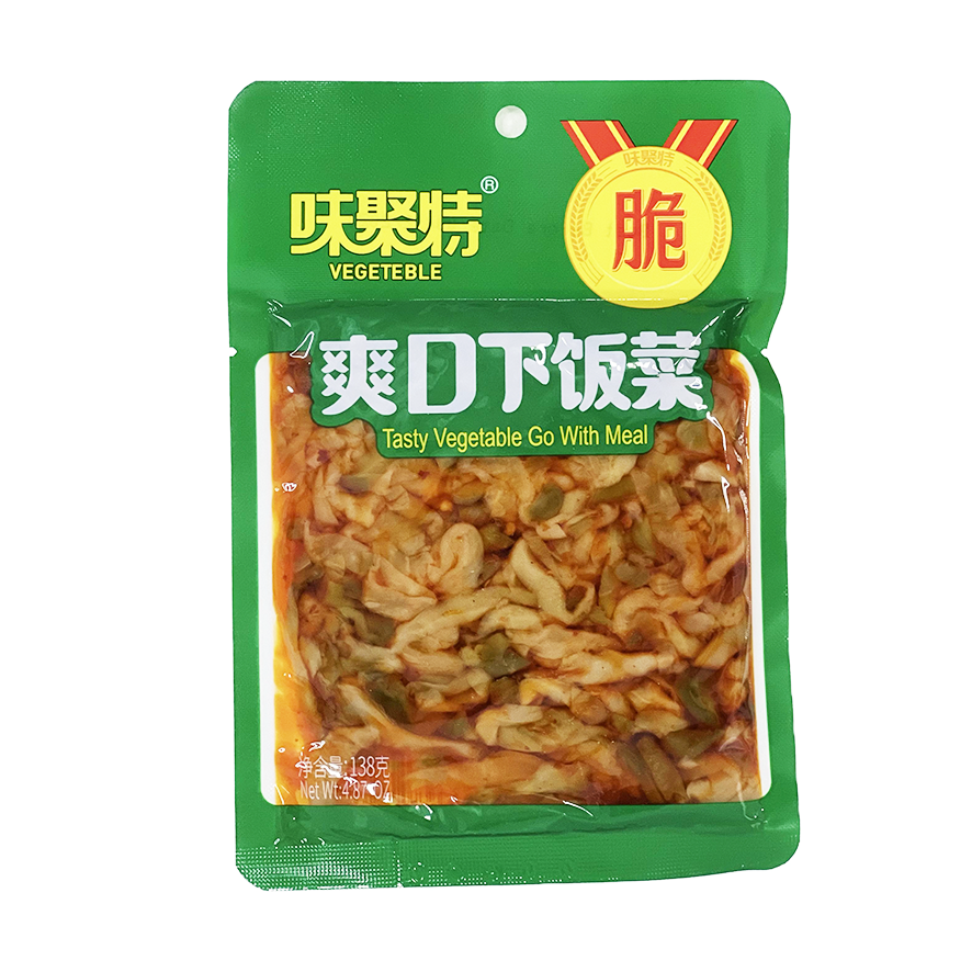 Vegetables With Chili Flavor 138g Wei Ju Te China