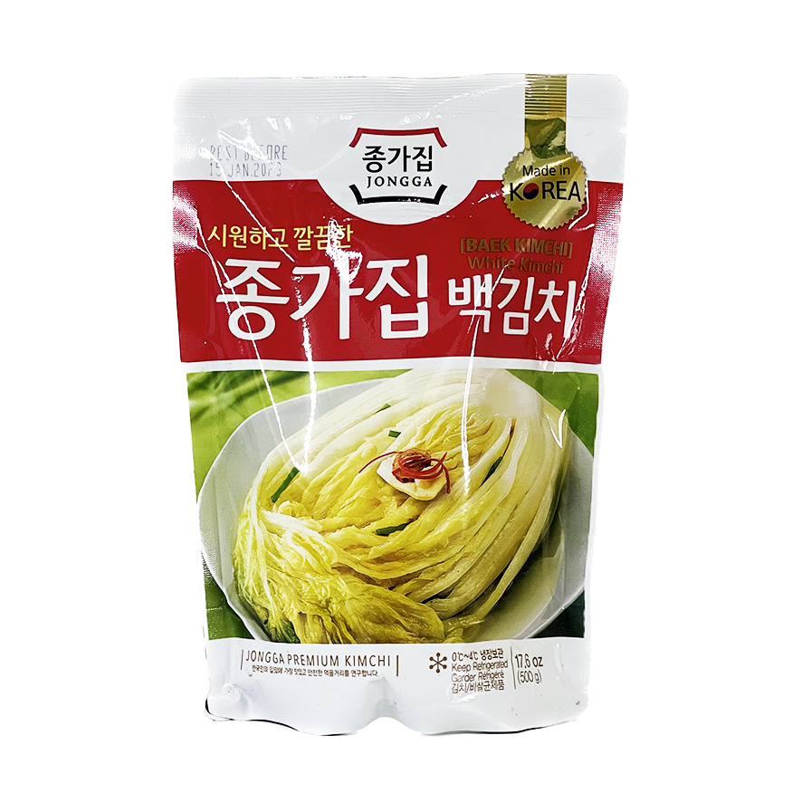 Baek (White) Kimchi 500g Chongga Korea