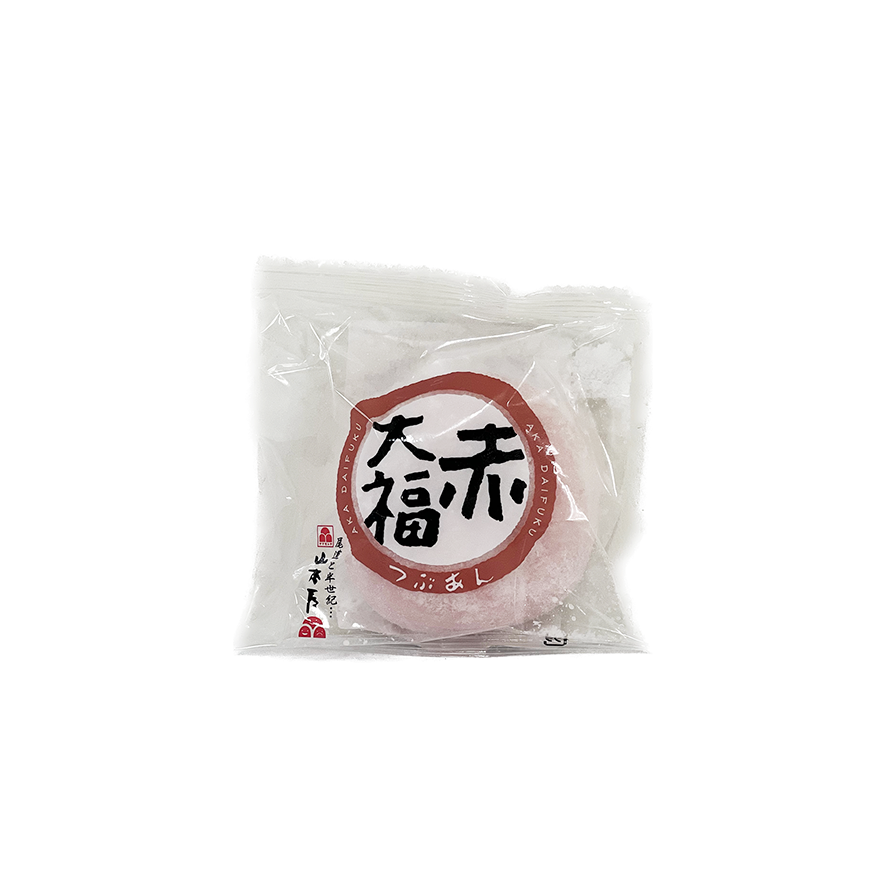 DAIFUKU Fryst Risdessert (röd),med Gråbo/Söt Azukibön Filling 100g Taiwan