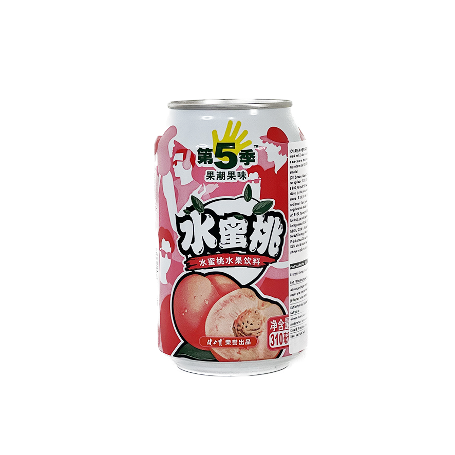 EJ-Frukt Dryck Med Persika Smak 330ml Jianlibao Kina
