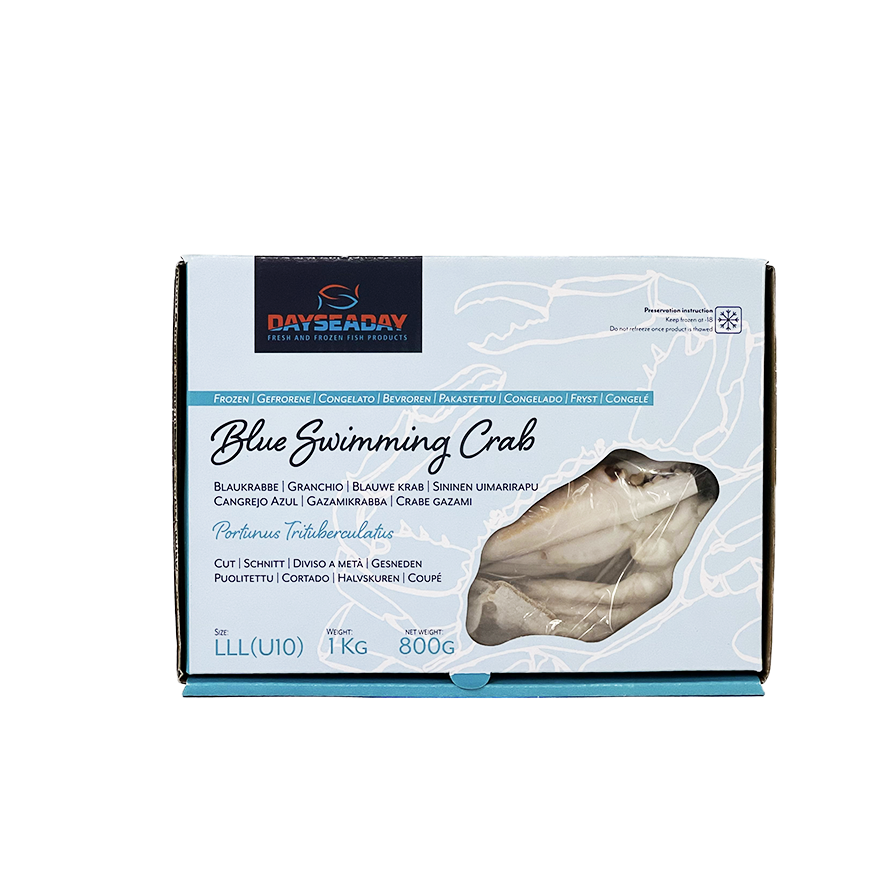 Blue Swimming Crab Frozen Net: 800g Dayseaday
