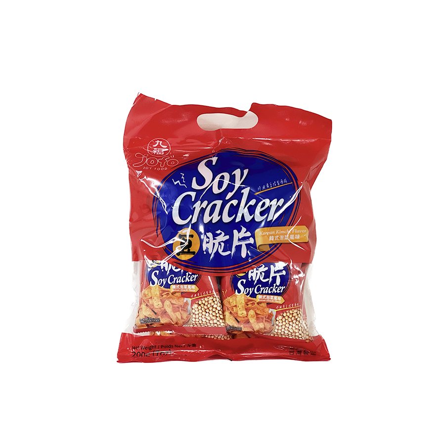 Soy Cracker With Korean Kimchi Flavour 200g Taiwan