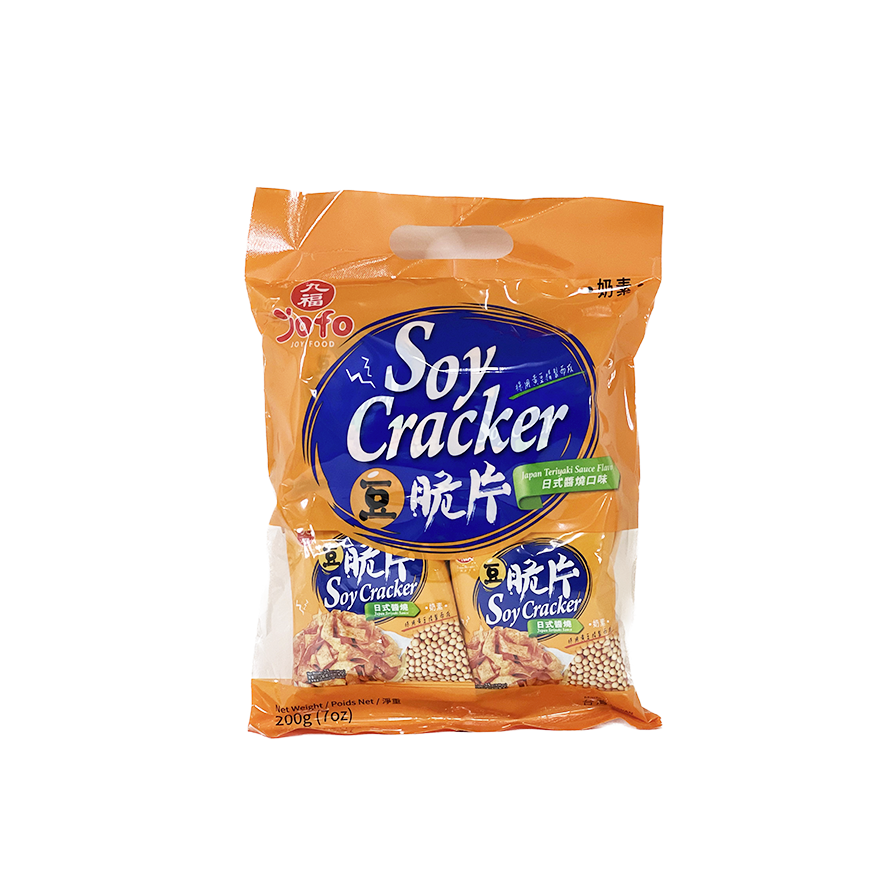 Soy Crackers With Terriyaki Sauce 200g Nice Choice Taiwan