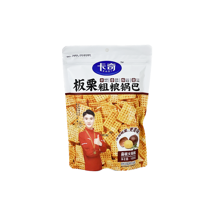 Snacks Crispy Chestnut Sichuan Pepper Flavor 105g Ka Qi China