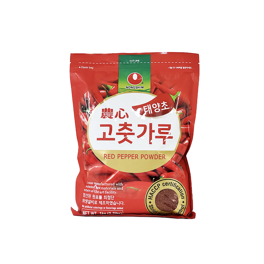 Rödpepparpulver för Kimchi (grovt) 1000g Nongshim Korea