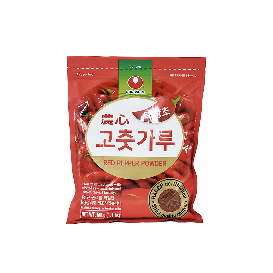Red Pepper Powder for Kimchi (Coarse) 500g Nongshim Korea