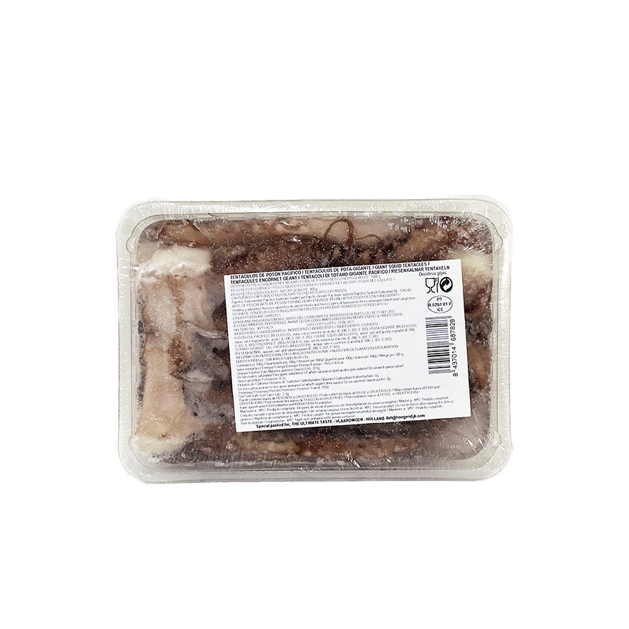 Octopus Tentacles Giant Squid  800g Spanien