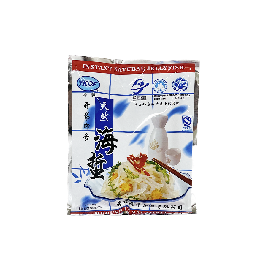 凉拌海蜇 开袋即食 170g 泽泰 中国