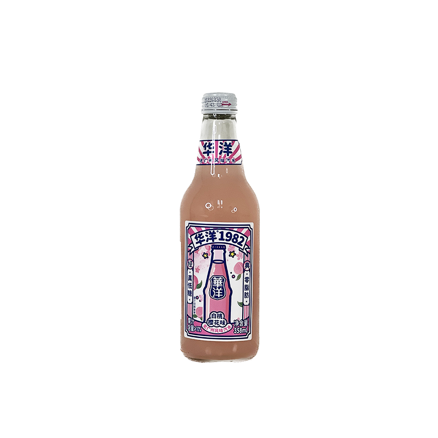 Juice Soda - Persikasmak 358ml HuaYang 1982 Kina