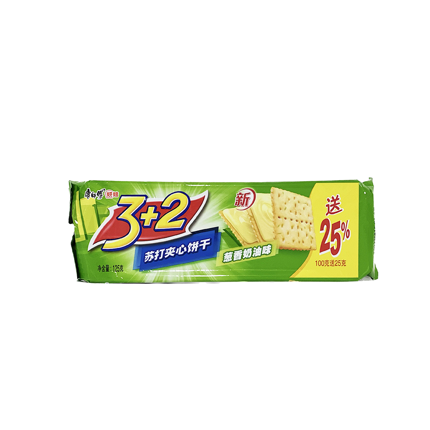 3+2 Cakes With Green Onion Flavor 125g KSF China
