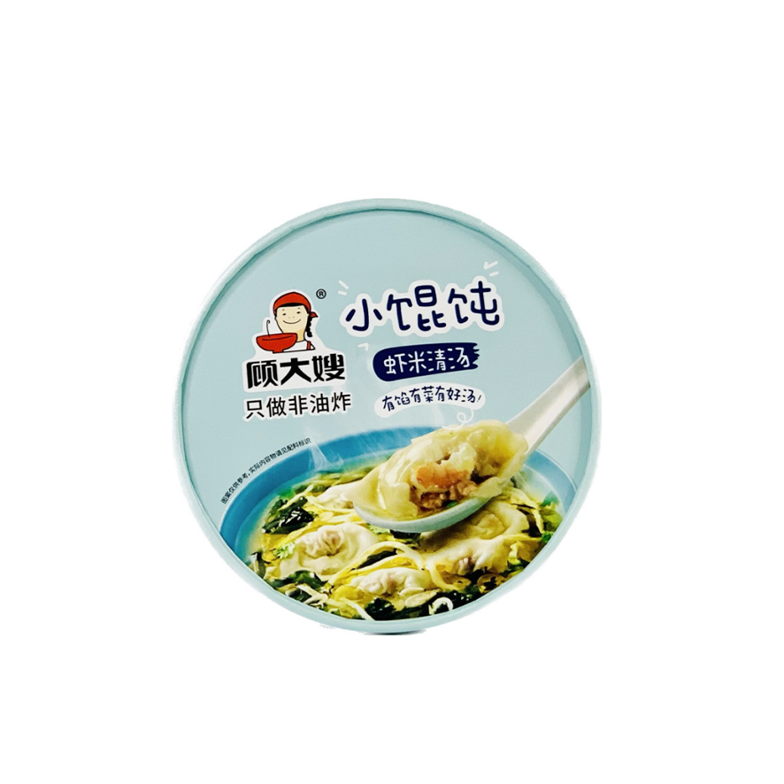 即食小馄饨 虾米清汤风味 68g 顾大嫂 中国
