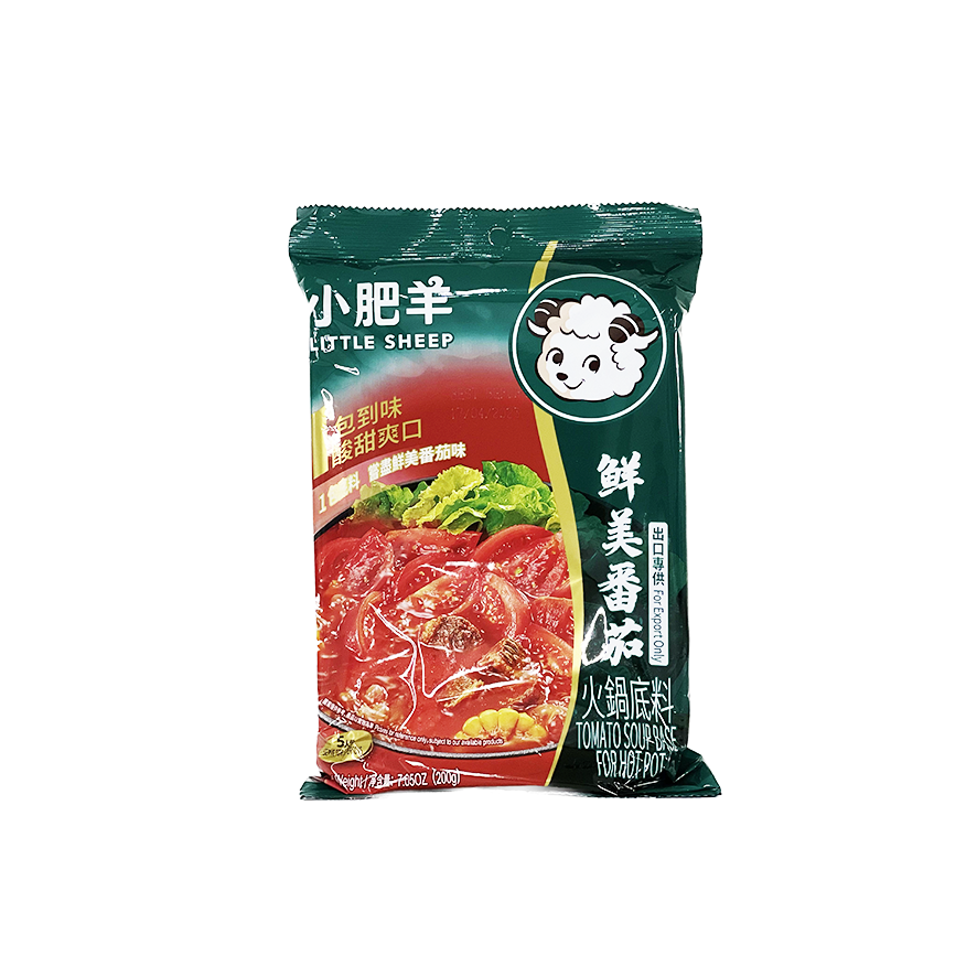 Hotpot Krydda Tomato Smak 200g Little Sheep Kina