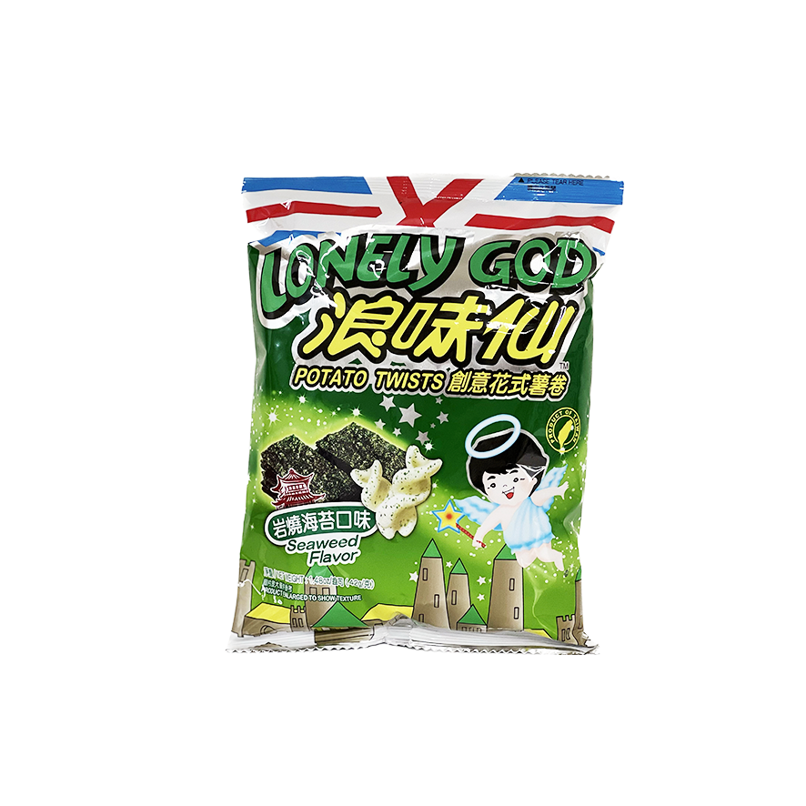 Snack With Seaweed Flavor 42g Lonely God Want Want Taiwan
