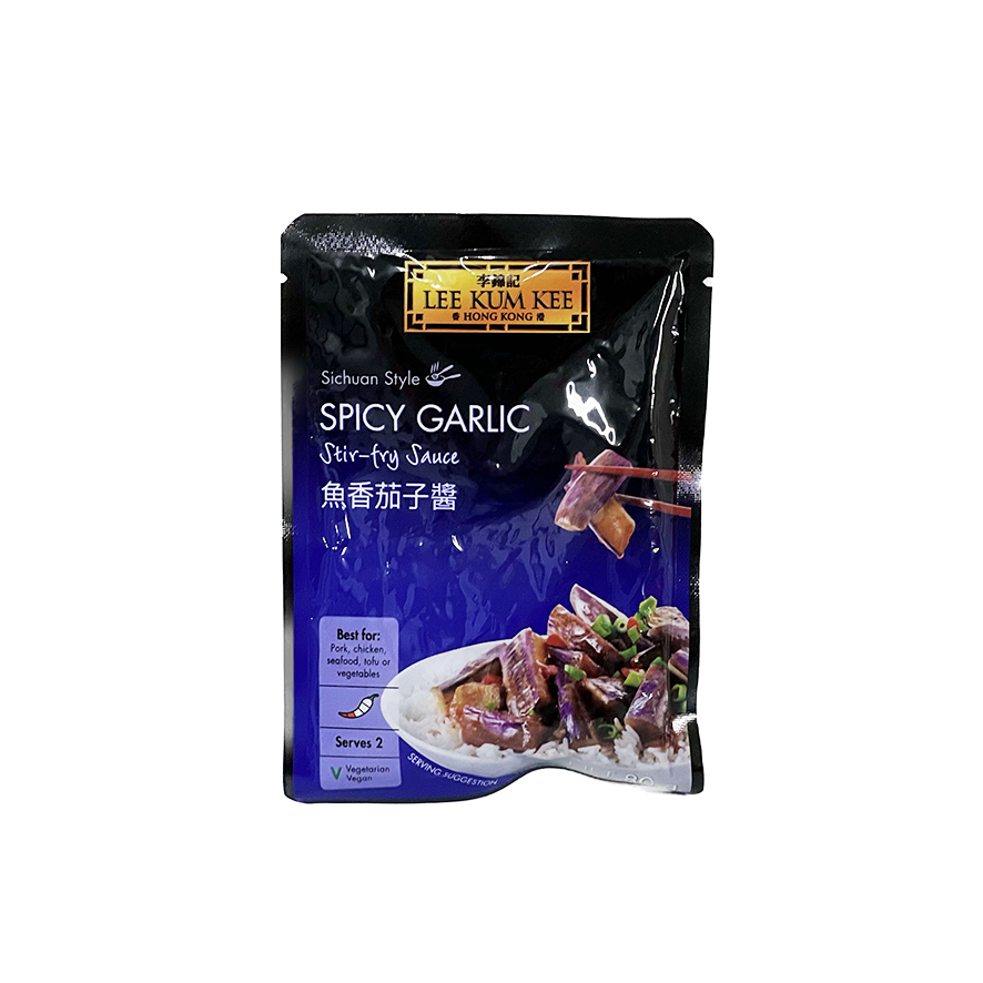 LKK Spicy Garlic Stir-Fry Sauce 80g sachet Kina